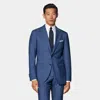 Suitsupply Mid Blue Perennial Tailored Fit Havana Suit