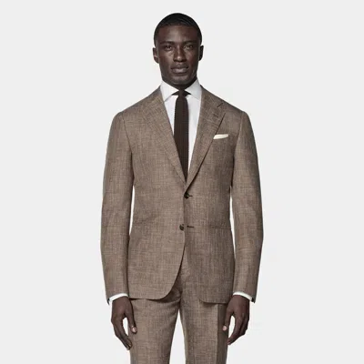 Suitsupply Mid Brown Tailored Fit Havana Suit