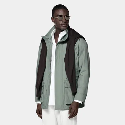Suitsupply Mid Green Field Jacket