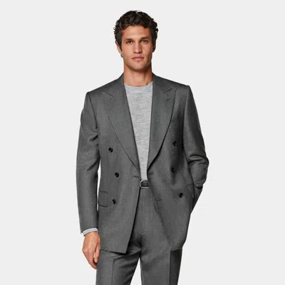 Suitsupply Mid Grey Tailored Fit Milano Suit