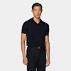 Suitsupply Navy Buttonless Polo