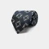 Suitsupply Navy Graphic Tie In Blue