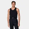 Suitsupply Navy Knitted Tank Top