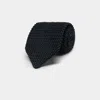 Suitsupply Navy Knitted Tie In Blue