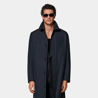 Suitsupply Navy Overcoat