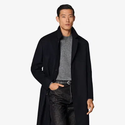 Suitsupply Navy Overcoat
