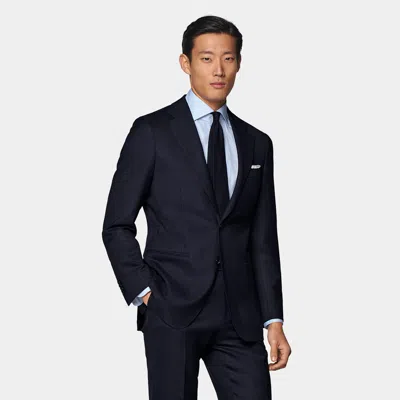 Suitsupply Navy Perennial Tailored Fit Havana Suit In Blue