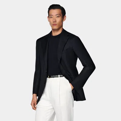 Suitsupply Navy Roma Blazer In Blue