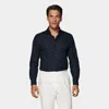 Suitsupply Navy Royal Oxford Slim Fit Shirt