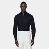 Suitsupply Navy Royal Oxford Slim Fit Shirt