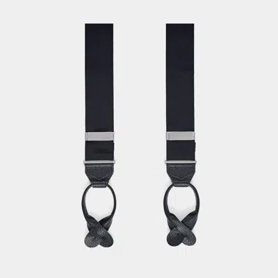 Suitsupply Navy Suspenders In Blue