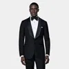 Suitsupply Black Tailored Fit Milano Dinner Jacket