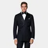 Suitsupply Black Tailored Fit Milano Dinner Jacket