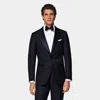 Suitsupply Black Tailored Fit Milano Dinner Jacket