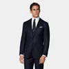 Suitsupply Navy Tailored Fit Milano Suit In Blue