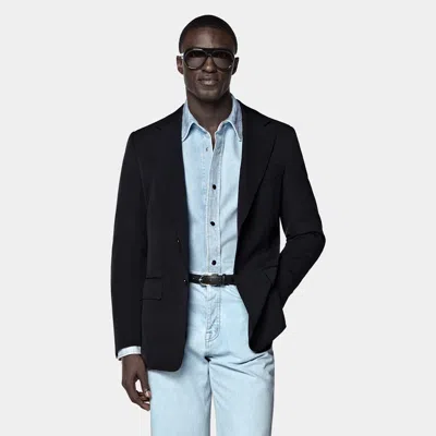 Suitsupply Navy Tailored Fit Milano Suit Jacket