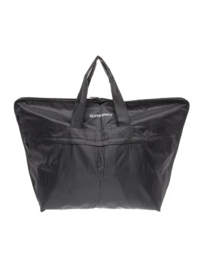 Pre-owned Suitsupply Nylon Carry On In Blue