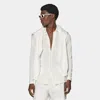 SUITSUPPLY SUITSUPPLY OFF-WHITE LONG SLEEVE POLO CARDIGAN