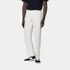 SUITSUPPLY SUITSUPPLY OFF-WHITE MILANO PANTS