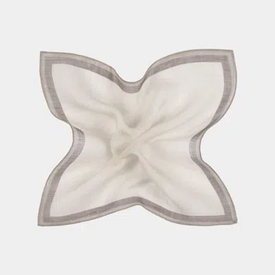 Suitsupply Off-white Pocket Square