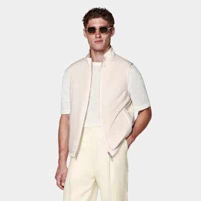 Suitsupply Off-white Reversible Reversible Vest