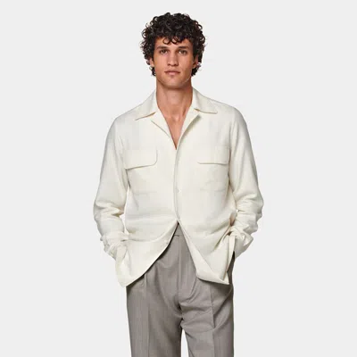 Suitsupply Off-white Safari Shirt