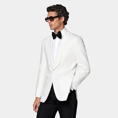 Suitsupply Off-white Tailored Fit Havana Dinner Jacket