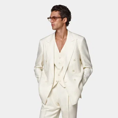 Suitsupply Off-white Waistcoat