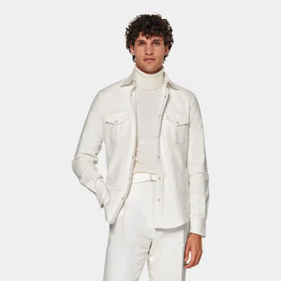 Suitsupply Off-white Western Shirt