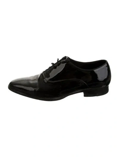 Pre-owned Suitsupply Patent Leather Oxfords In Black