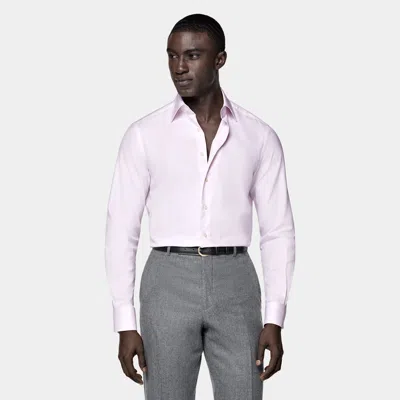 Suitsupply Pinkfarbenes Hemd Mit Klassischem Kragen