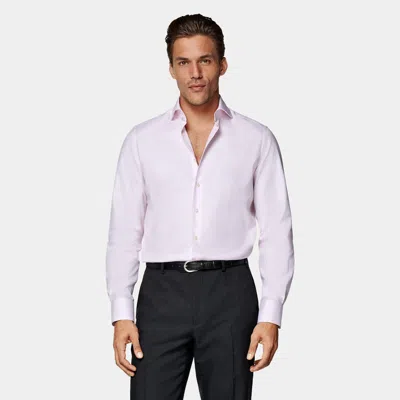 Suitsupply Pink Royal Oxford Slim Fit Shirt In Green