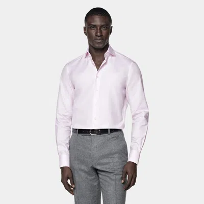 Suitsupply Pink Royal Oxford Slim Fit Shirt