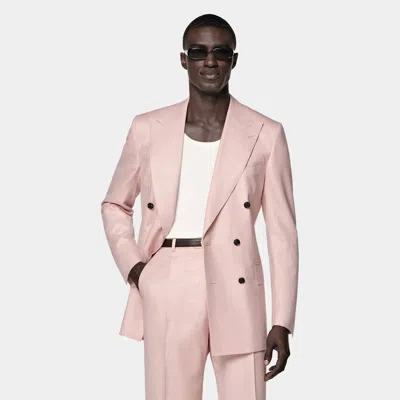 Suitsupply Pink Tailored Fit Milano Suit