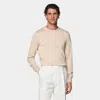 Suitsupply Sand Merino Crewneck