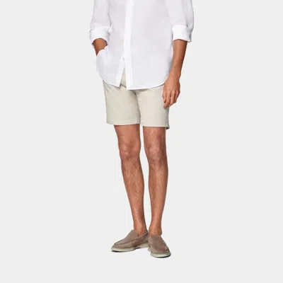 Suitsupply Sand Slim Leg Chino Shorts