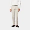 Suitsupply Sand Slim Leg Straight Chinos In Sand