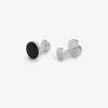 Suitsupply Silver Round Cufflinks