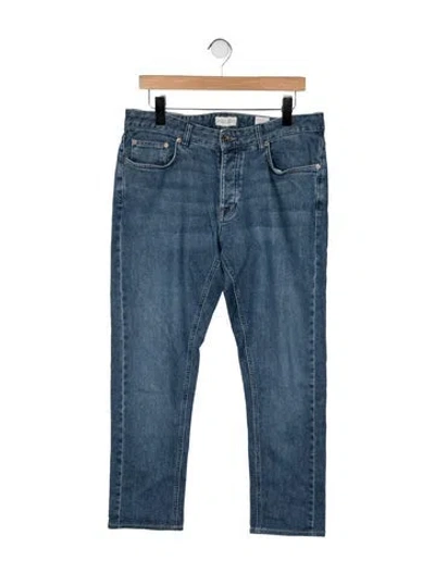 Pre-owned Suitsupply Straight-leg Jeans In Blue