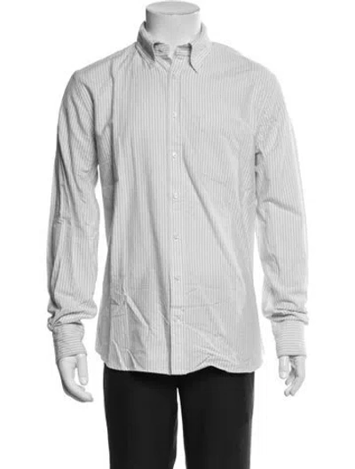 Pre-owned Suitsupply Striped Long Sleeve Shirt In Neutral