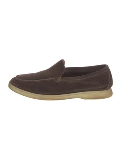 Pre-owned Suitsupply Suede Loafers In Brown