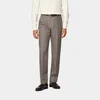 Suitsupply Taupe Straight Leg Pants