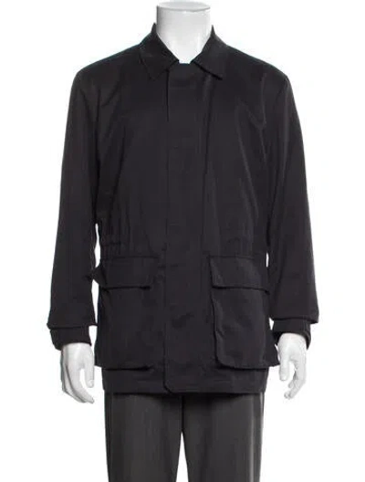 Pre-owned Suitsupply Utility Jacket In Blue
