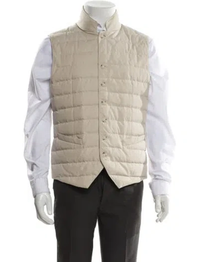 Pre-owned Suitsupply Vest In Neutral