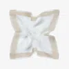 Suitsupply White Frame Pocket Square