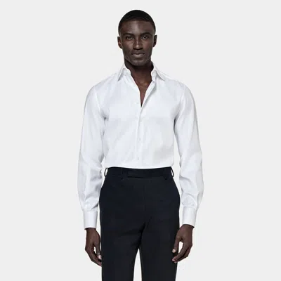 Suitsupply White Poplin Extra Slim Fit Shirt