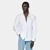 Suitsupply White Large Classic Collar Slim Fit Shirt
