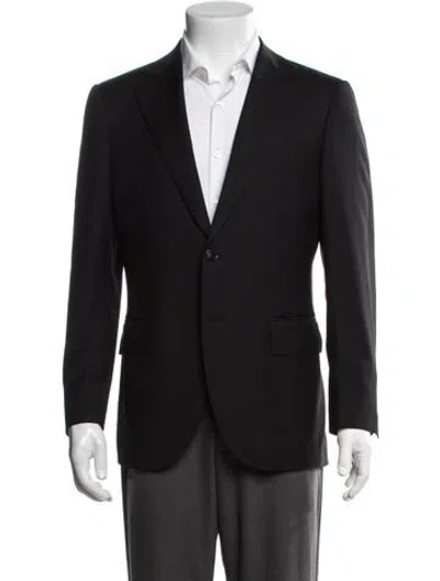 Pre-owned Suitsupply Wool Blazer In Black