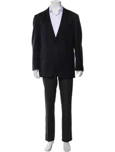 Pre-owned Suitsupply Wool Blazer In Blue