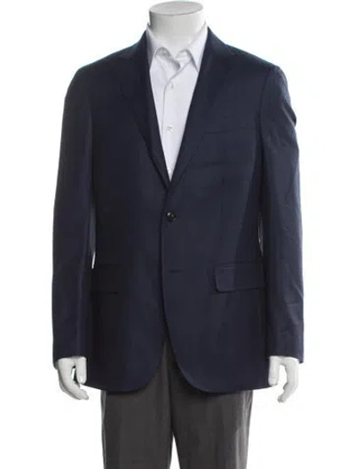 Pre-owned Suitsupply Wool Blazer In Blue